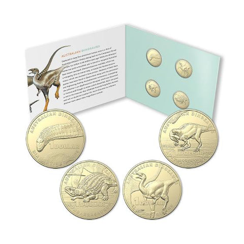 2022 Australian Dinosaurs – Uncirculated Four Coin Collection