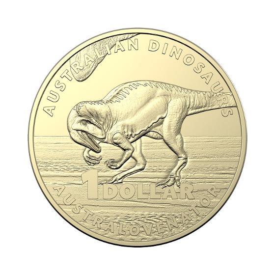 2022 Australian Dinosaurs – 'Elaphrosaurine' $1 Cotton and Co Roll