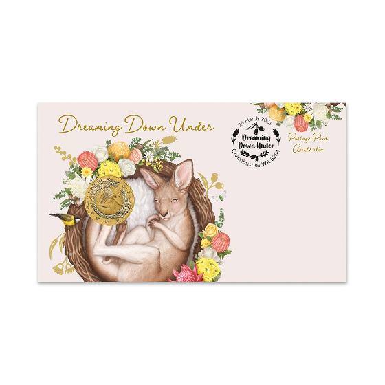 2021 Dreaming Down Under - Kangaroo $1 PNC