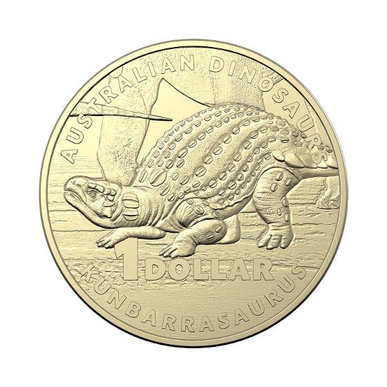 2022 Australian Dinosaurs – Kunburrasaurus $1 PNC