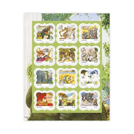 Animalia Bundle – Stamp Pack, Postal Numismatic Cover with 20c Coin and Paperback Book