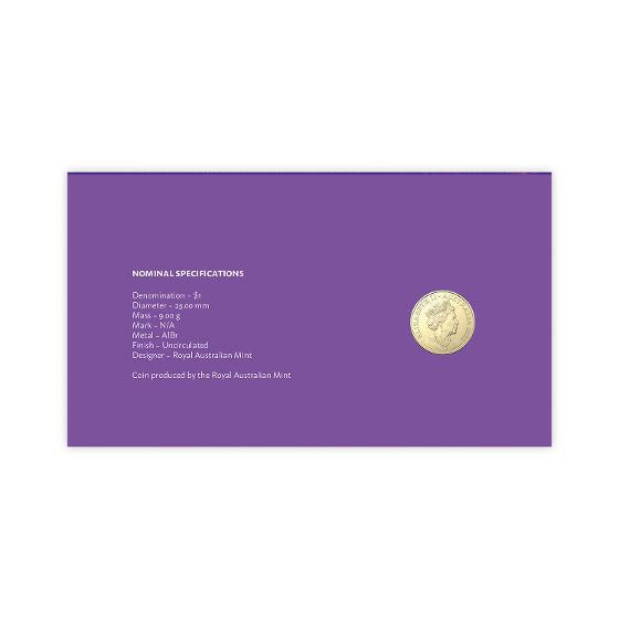 2022 Australian Dinosaurs – Australovenator $1 PNC
