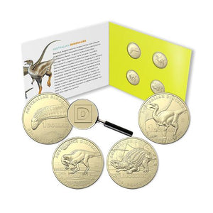 2022 Australian Dinosaurs – Uncirculated Privy Mark Four Coin Collection