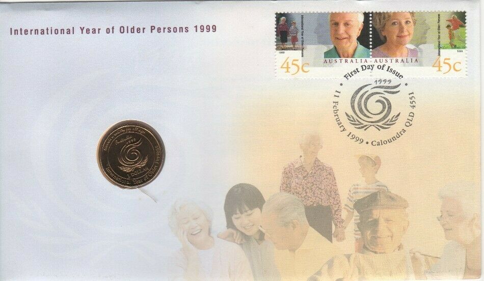 1999 International Year of Older Persons $1 PNC