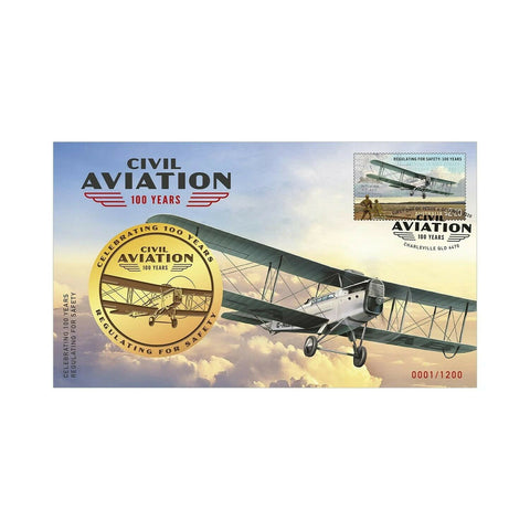 2019 Centenary of 1st England to Australia Flight Limited Edition PNC