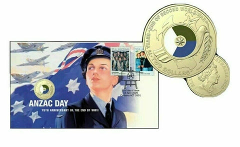 2020 End of WW2 75th Anniversary $2 PNC