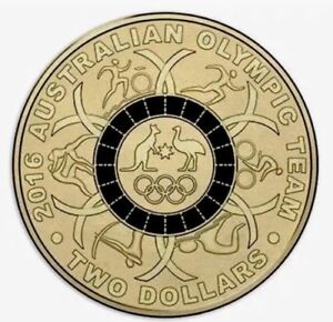 2016 Olympic Ring $2 Cotton & Co Roll (Black)