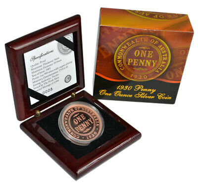 2005 Commemorative 1930 Penny Silver 1oz Proof Coin