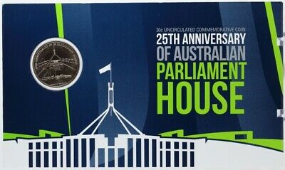2013 25th Anniversary of Australia Parliament House 20c Uncirculated Coin