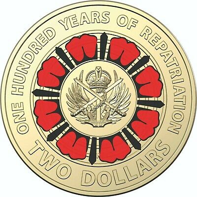 2019 Bringing Them Home - A Hundred Years of Repatriation $2 PNC