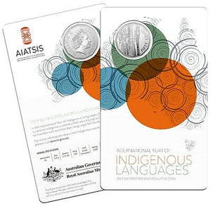 2019 Indigenous Languages 50c Carded
