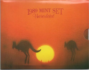 1989 Australia 8 Coin RAM Mint Set