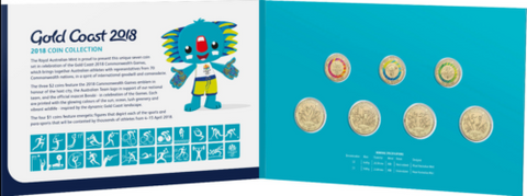 2018 Gold Coast Games Coin Collection