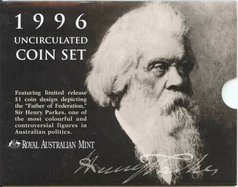 1996 Henry Parkes RAM Mint Set