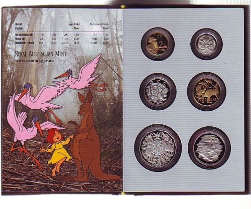 2012 Dot and the Kangaroo Baby RAM 6 Coin Proof Set