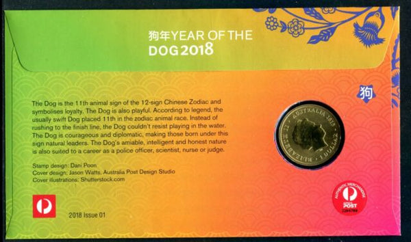 2018 Year of the Dog - Perth ANDA Show $1 PNC