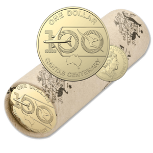 2020 Qantas $1 RAM Mint Roll