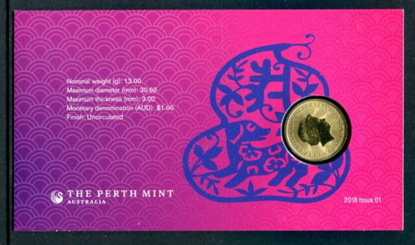 2018 Year of the Dog - Perth ANDA Show $1 PNC