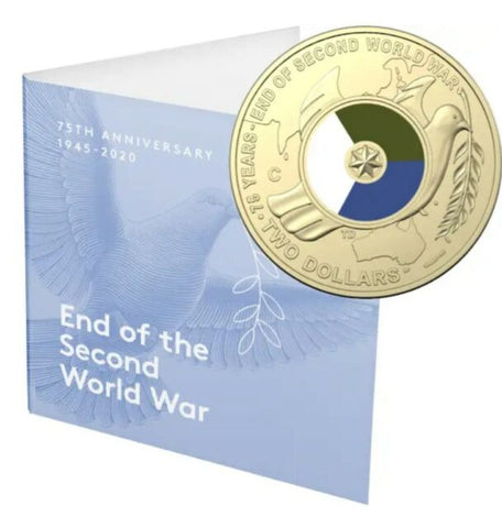 2020 75th Anniversary of the End of WWII $2 'C' Mintmark Uncirculated