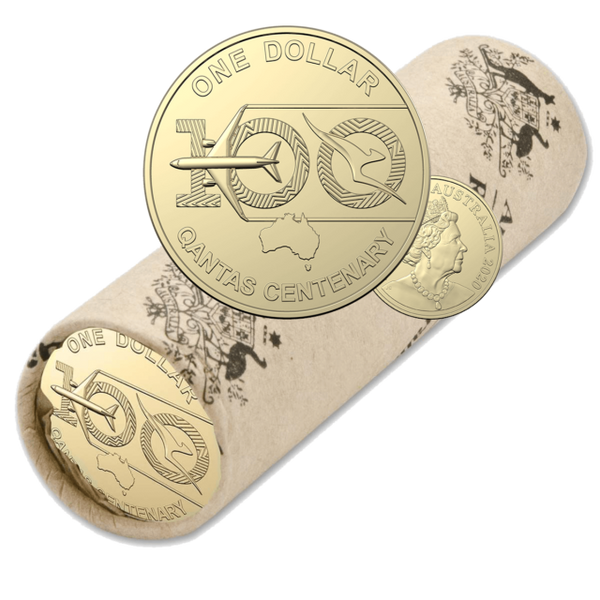 2020 Qantas $1 RAM Mint Roll