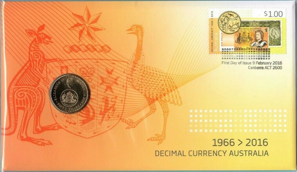 2016 Decimal Currancy Changeover $1 PNC